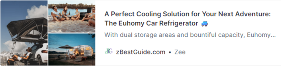 Image of zBestGuide's review article on Euhomy's Car Refrigerator