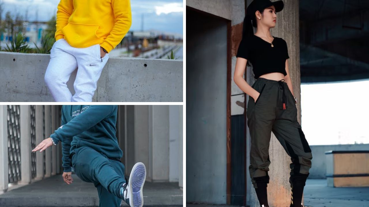 Photos of different jogger styles 